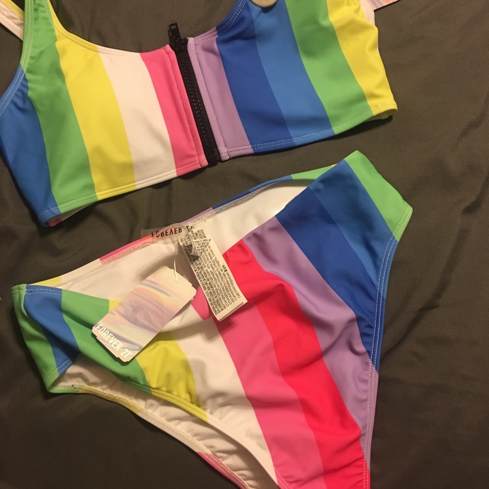 Two piece bathing suit bikini